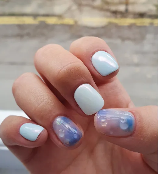 Raindrop 3D Nails